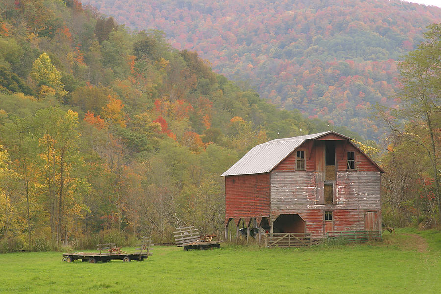 Old Barn Country Scene 3 Photograph By John Brueske