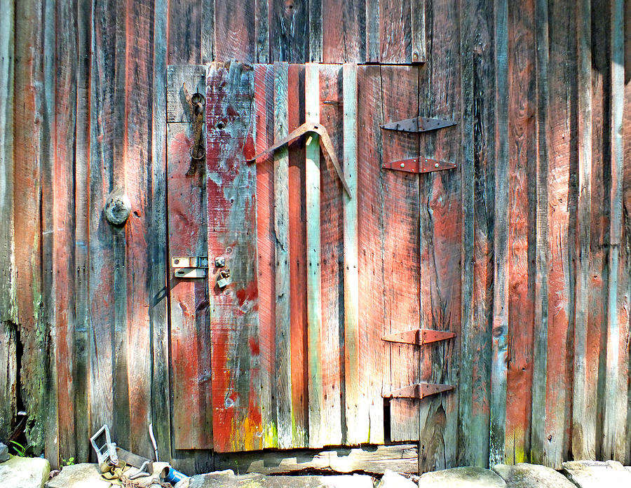 Old Barn Door 2 Photograph by Duane McCullough