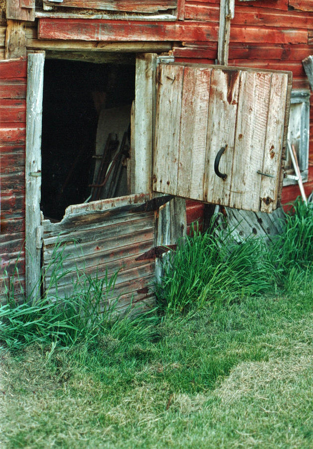 Old Barn Door Photograph