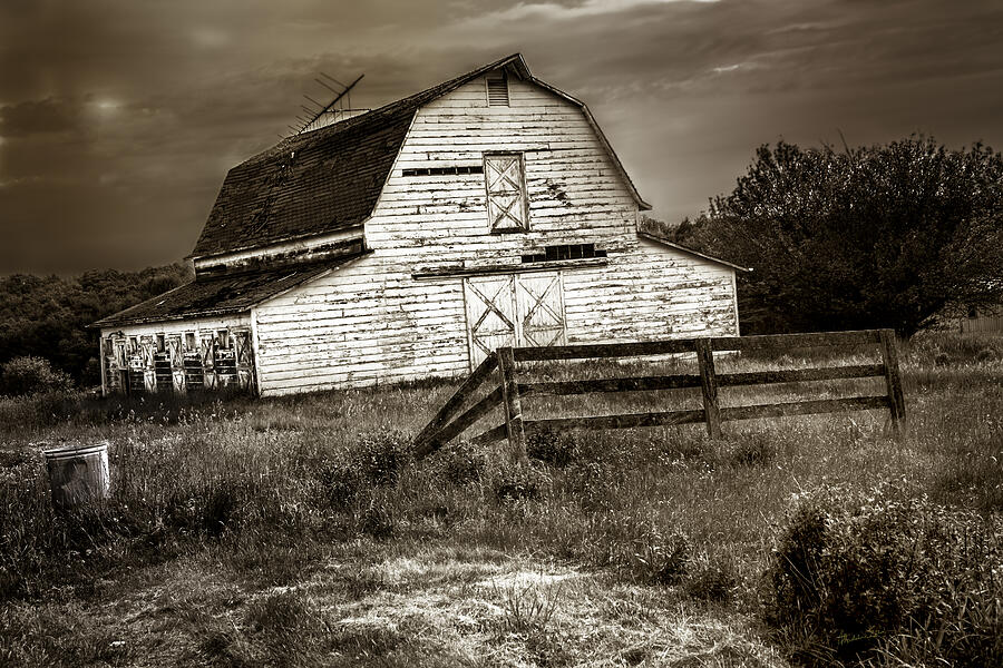 Old Barn in Bethel Photograph by Madeline Ellis