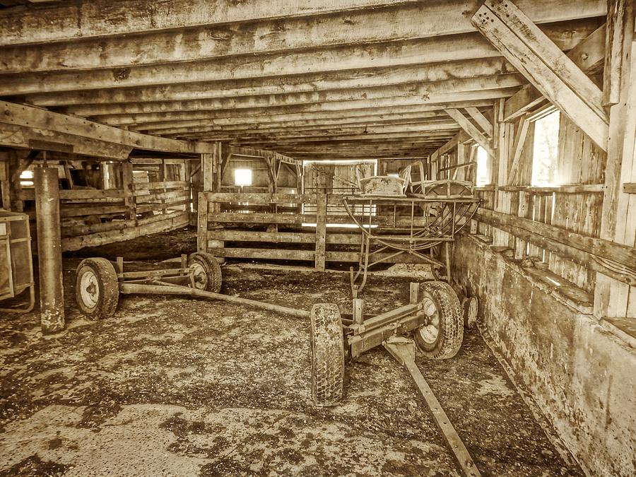 Old Barn Interior Photograph By Dan Sproul   Old Barn Interior Dan Sproul 