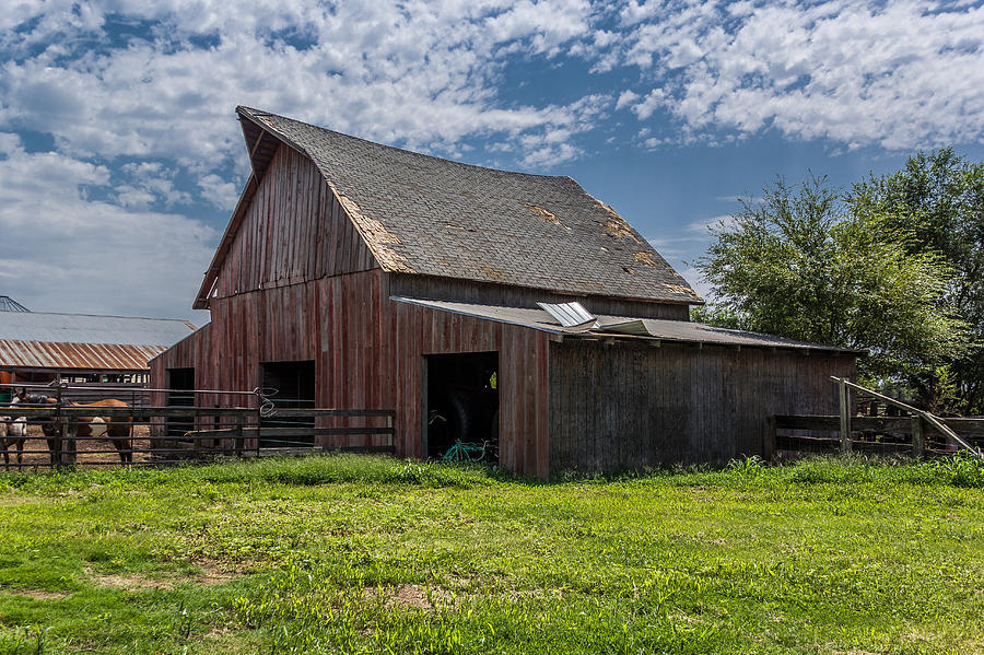 Old Barn Photograph by Jay Stockhaus