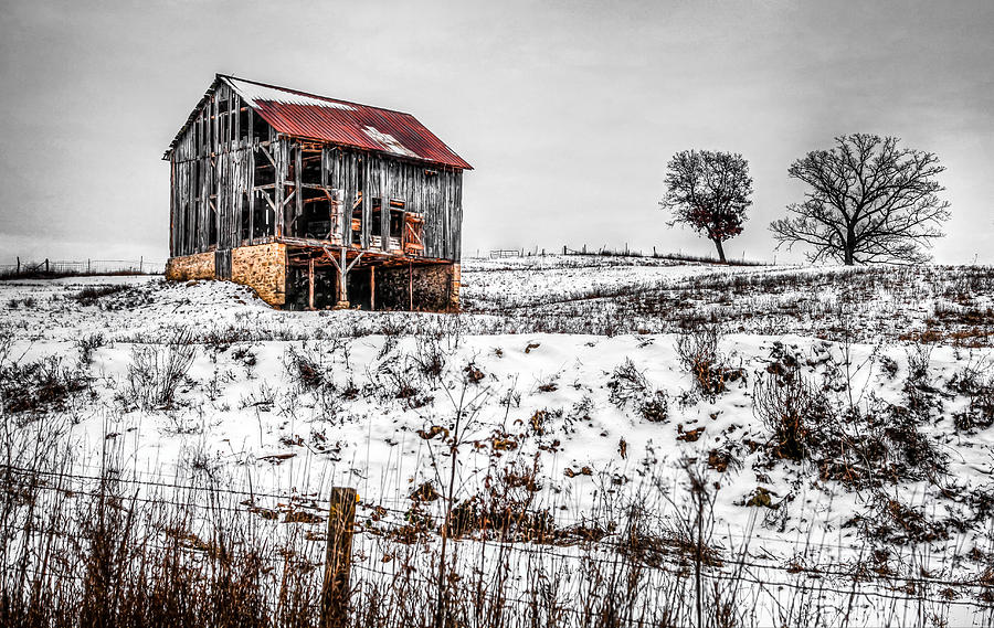 Old Barn Photograph by Ray Congrove