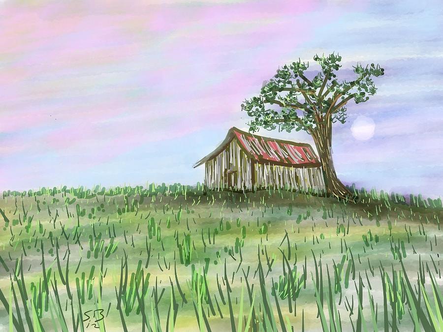 Old Barn Digital Art by Stacy C Bottoms