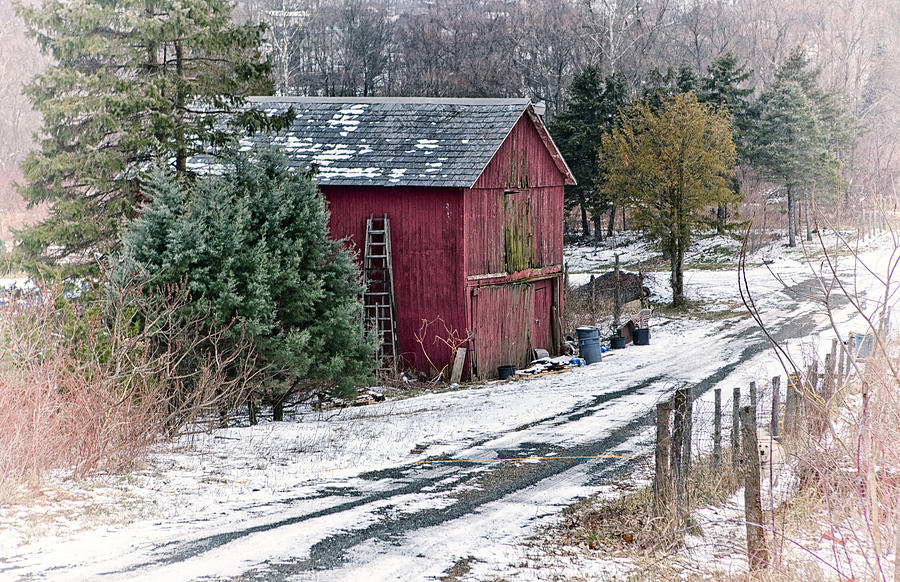 Old Barn Photograph by Steve Ladner