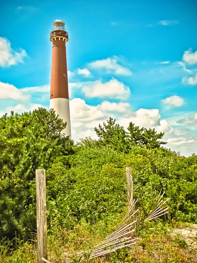 Old Barney -  LBI Lighthouse Photograph by Colleen Kammerer