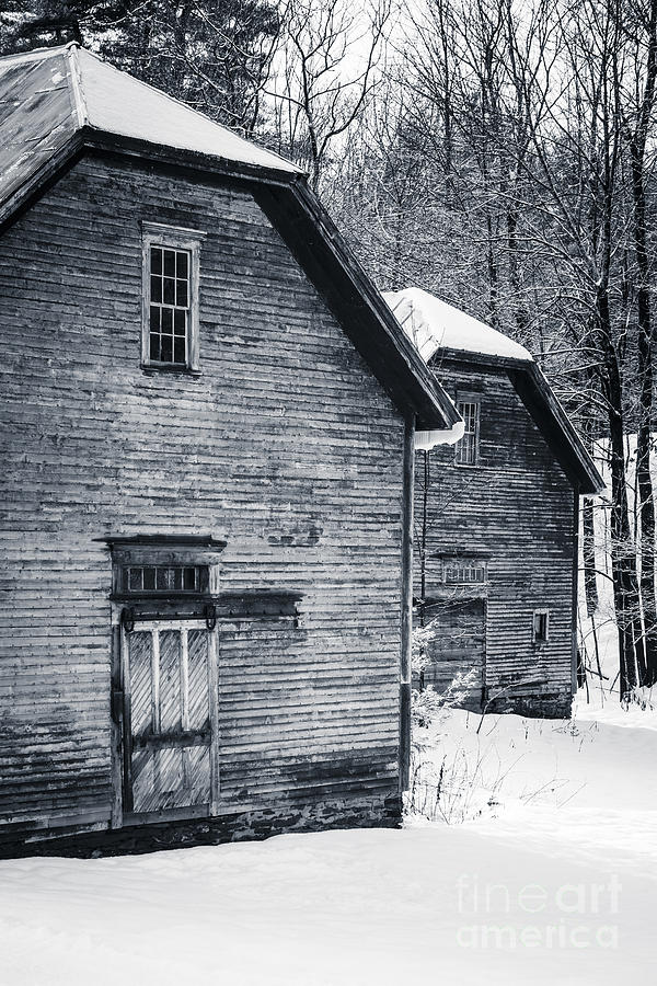 Old Barns Windsor Vermont Photograph by Edward Fielding