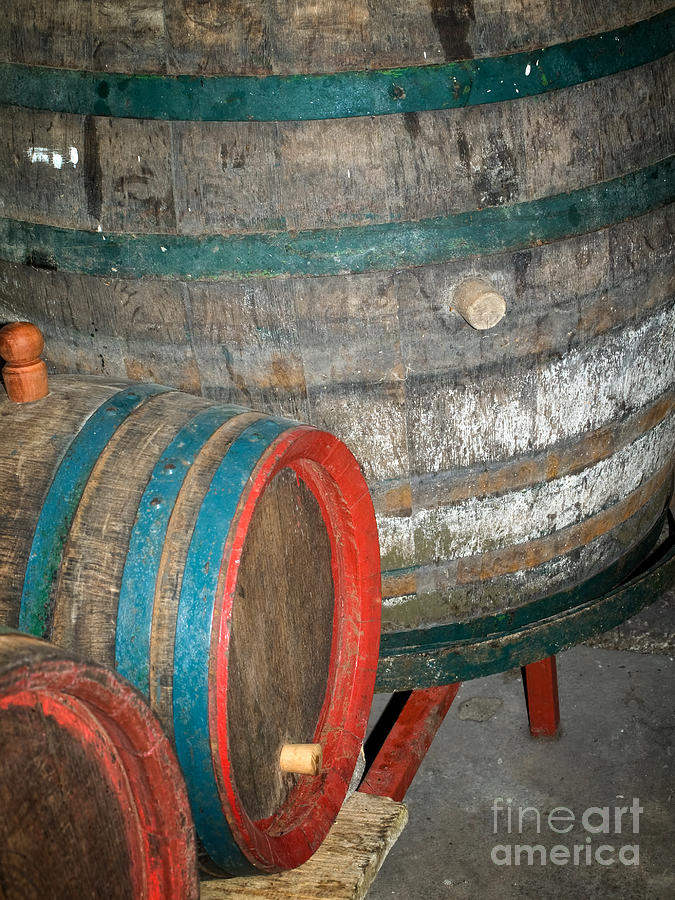 Old Barrels Photograph