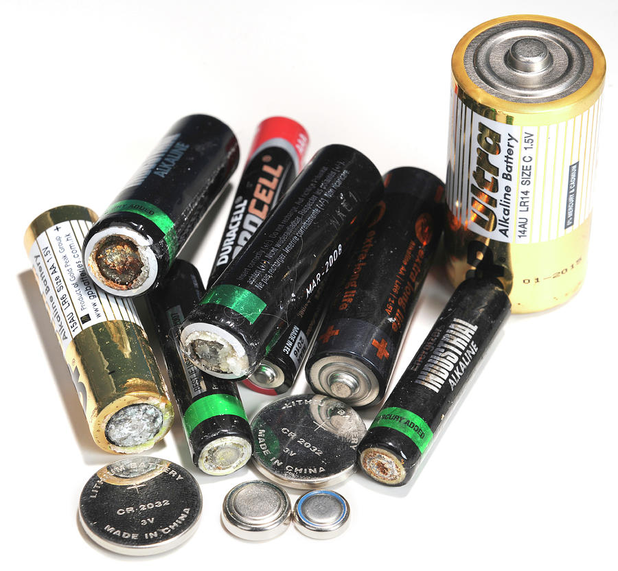 Device Photograph - Old Batteries by Public Health England