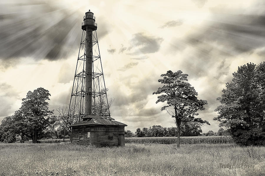 Old Beacon of Light Photograph by Trudy Wilkerson