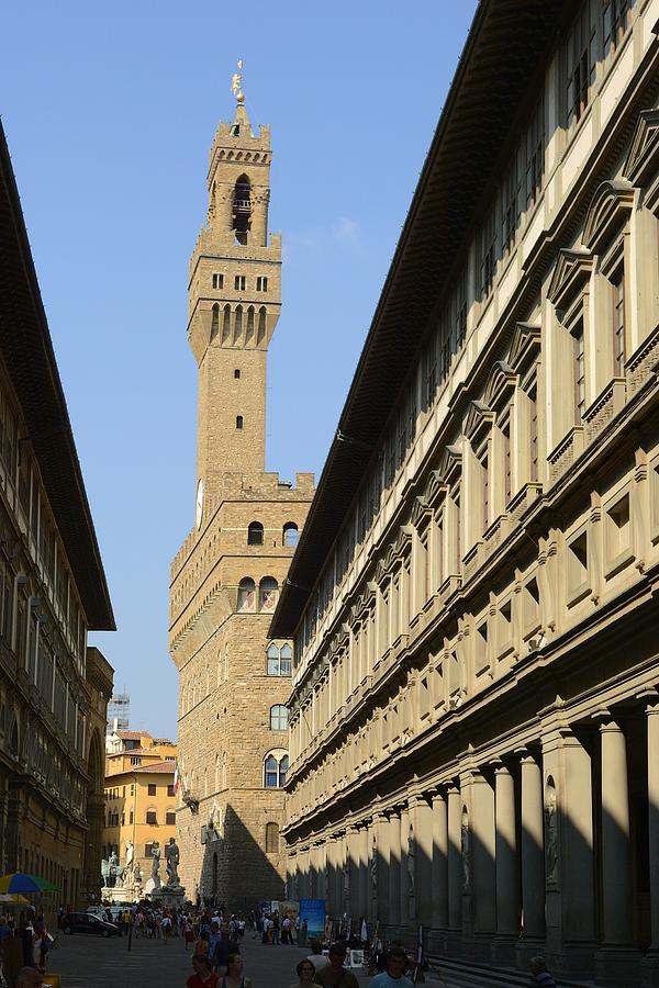 Old Bell Tower Florence Photograph by Harold Piskiel