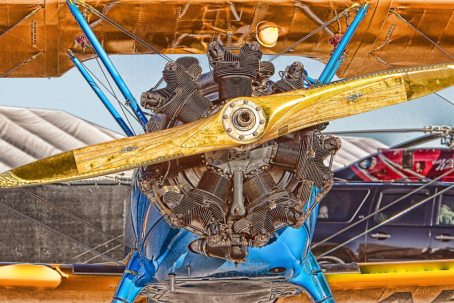 Biplane Photograph - Old Biplane by Duane Angles