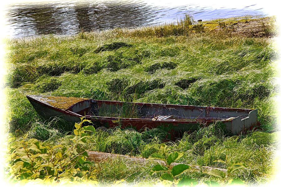 Landscape Photograph - Old boat by Sergey Nassyrov