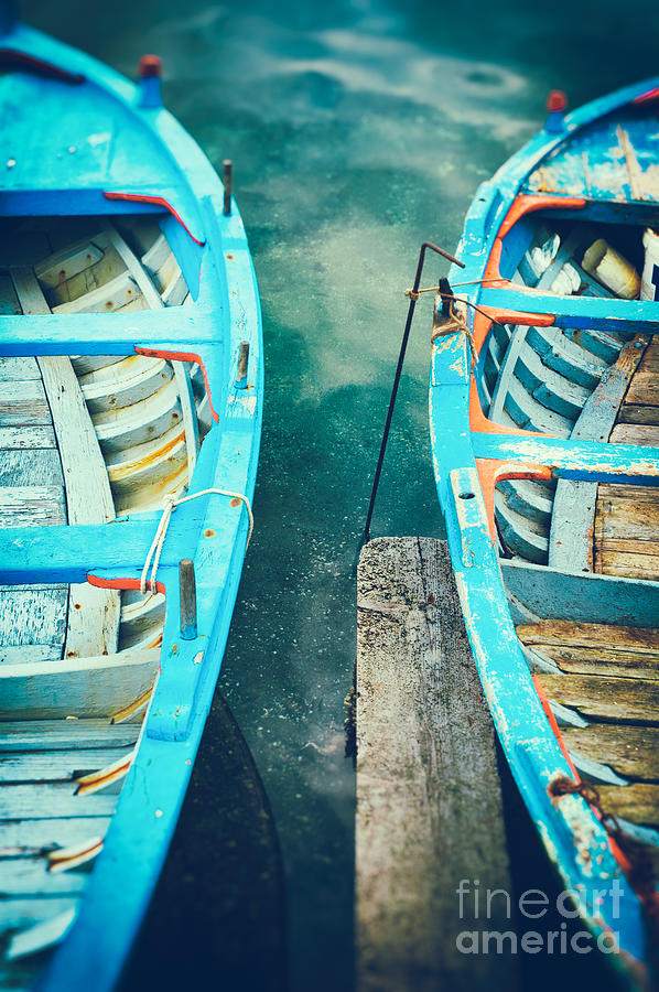 Old boats Photograph by Silvia Ganora