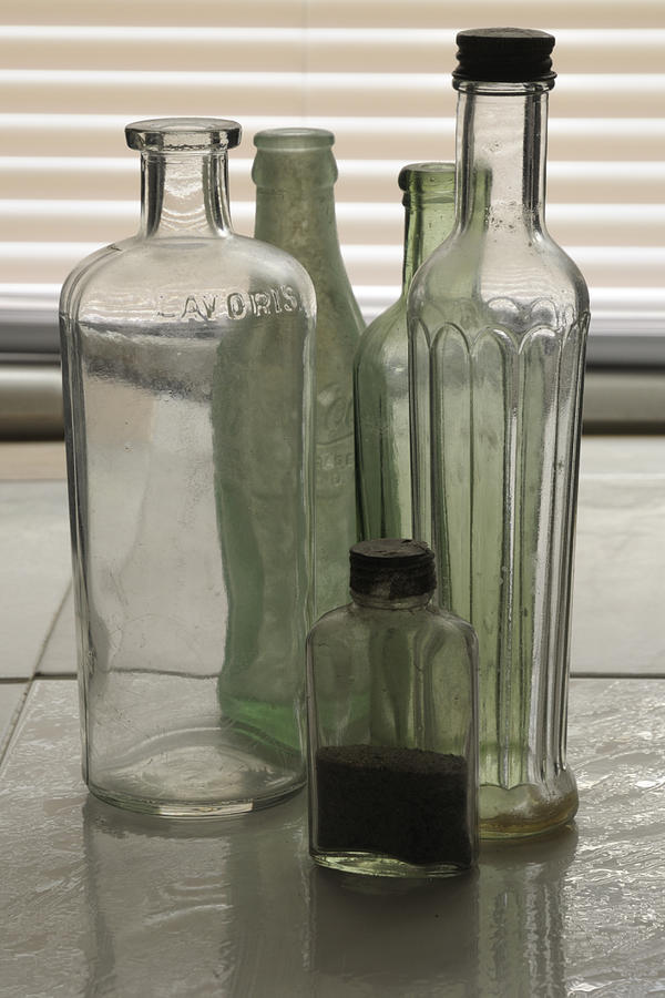 Old Bottles Photograph by Bradford Martin