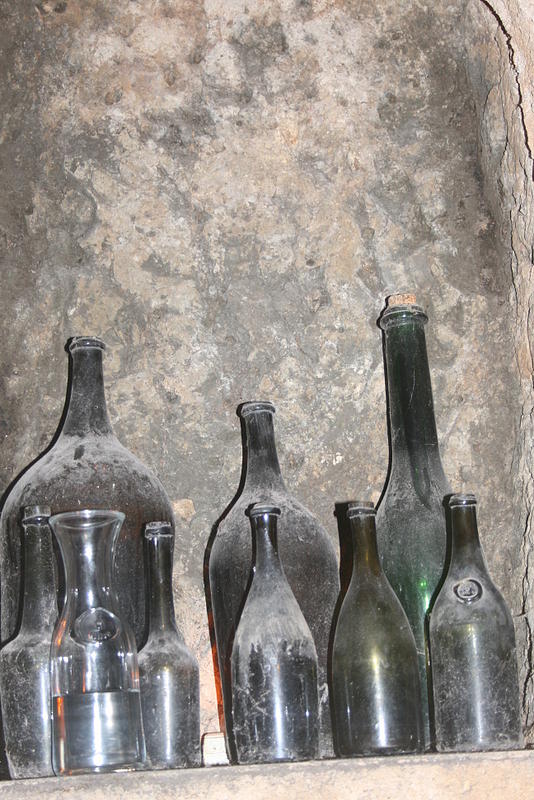 Old bottles in the winery cellar Photograph by Vladimir Volynsky - Fine ...