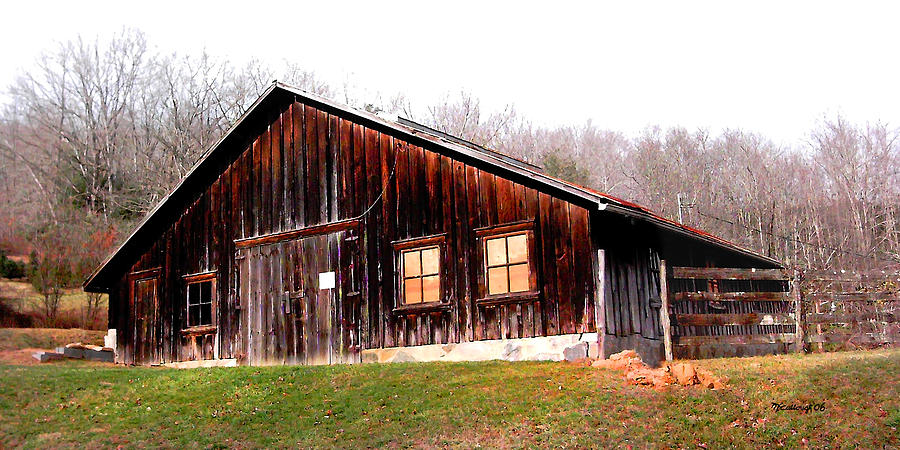 Old Brown Barn along Golden Road Photograph by Duane McCullough