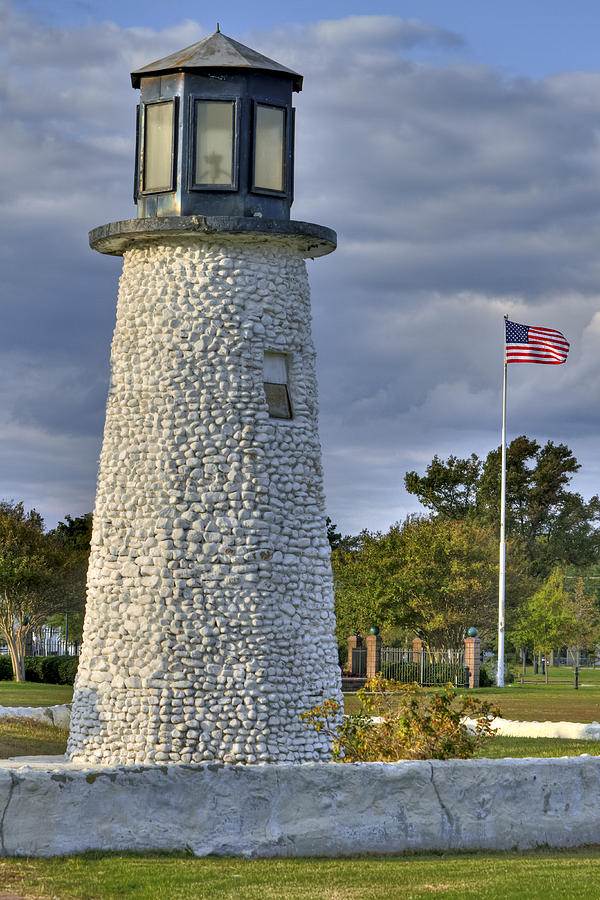 Old Buckroe Lighthouse Photograph by Jerry Gammon