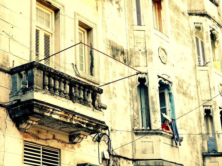 Old Building Facade Photograph by Valentino Visentini