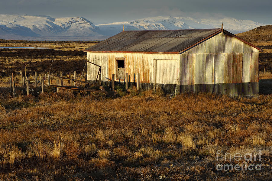 Old Building, Patagonia, Argentina Photograph by John Shaw