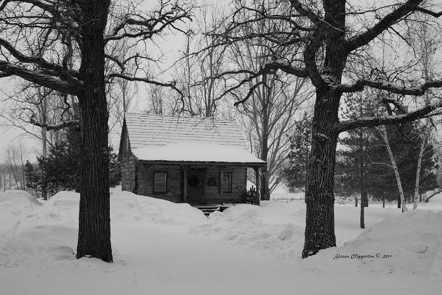 Old Cabin Photograph by Steven Clipperton