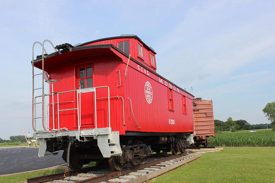 Old Caboose Photograph by Earl Eells a