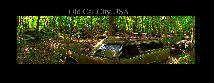 Richard Erickson Photograph - Old Car City USA Bent Wagon by Richard Erickson