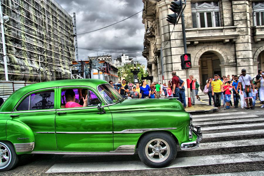 Cuba Photograph - Old Car by Perry Frantzman