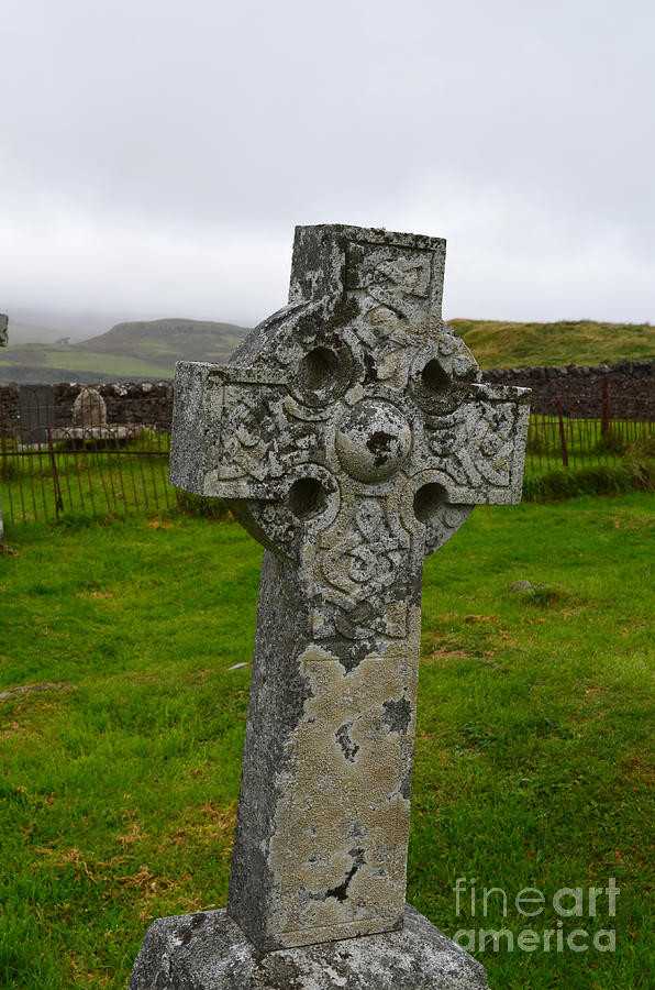 Old Cemetery Stones in Scotland Photograph by DejaVu Designs