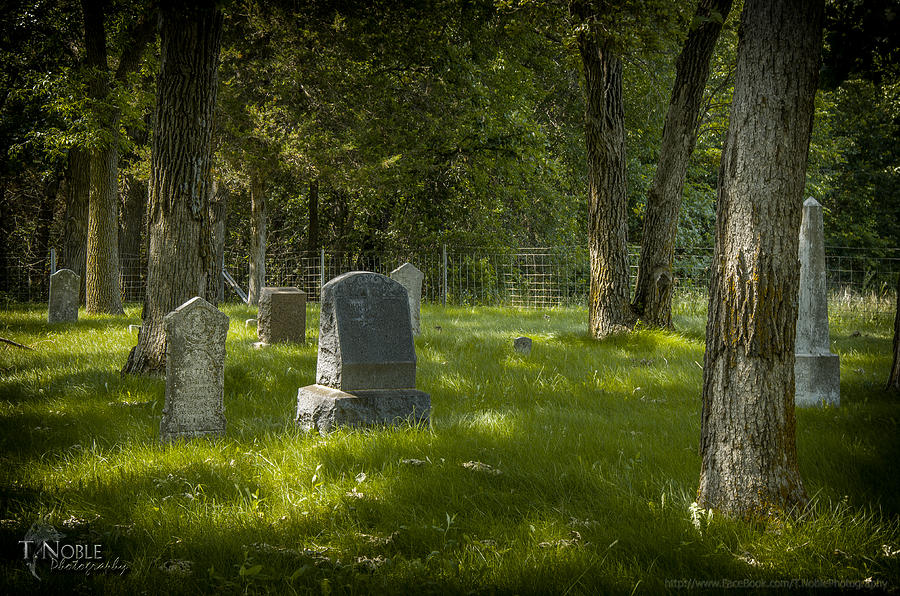 Old Cemetery Photograph by Todd Noble