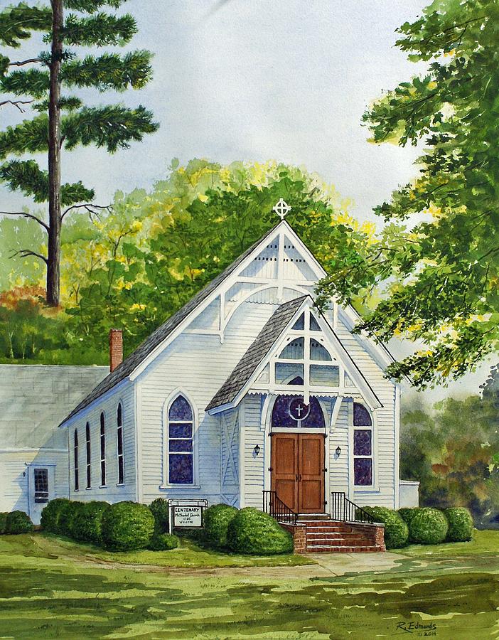 Old Centenary Methodist Church Painting