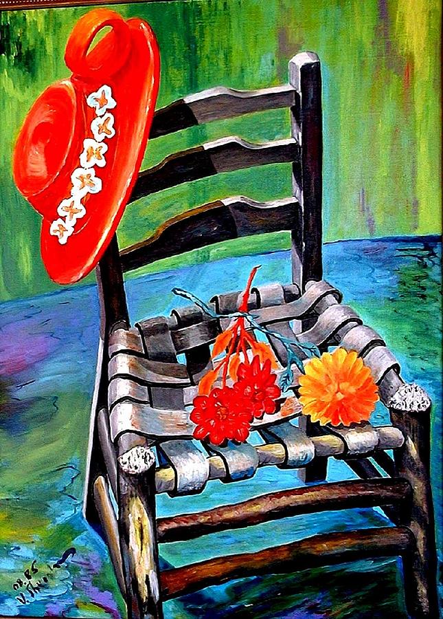 Still Life Painting - Old Chair by Vladimir A Shvartsman