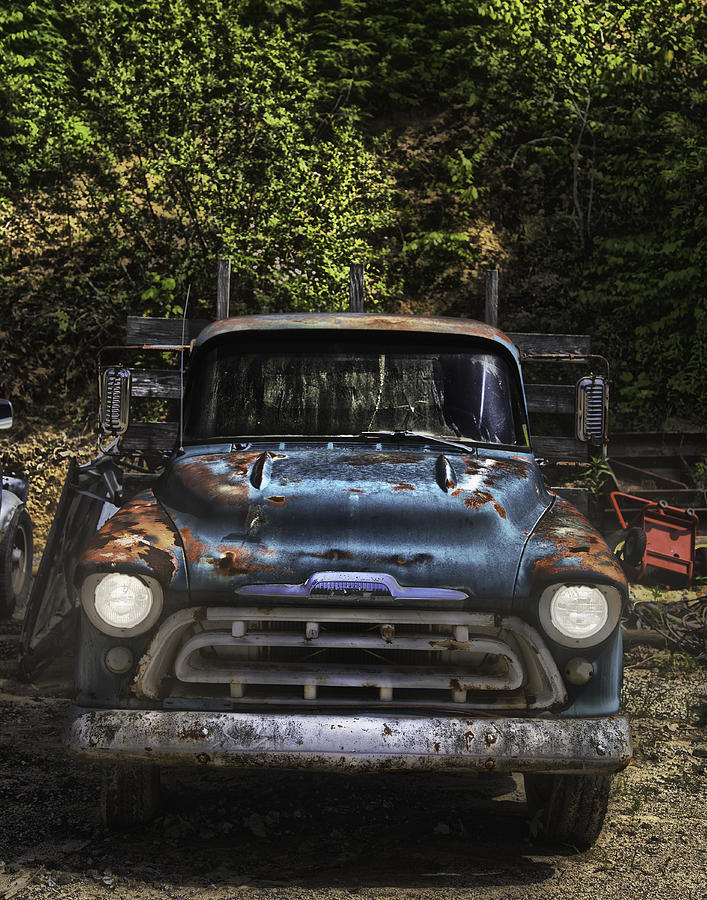 Old Chevy Photograph by Kevin Senter