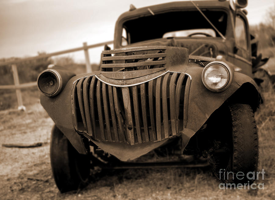 Old Chevy Photograph by Randall Cogle