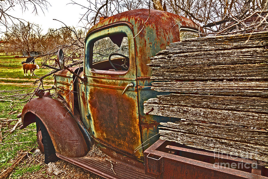 Old Chevy Truck Photograph by Pattie Calfy