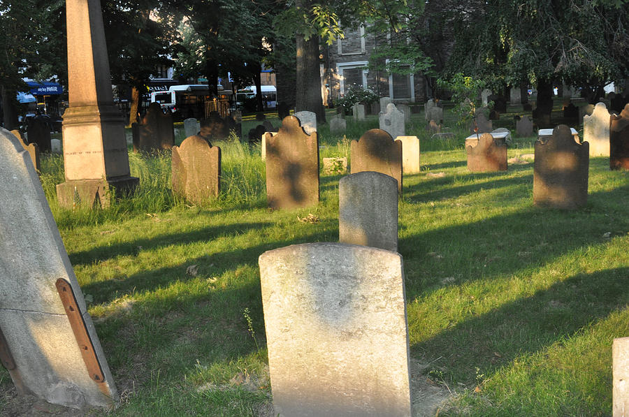 Old Church Graveyard Photograph by Diane Lent