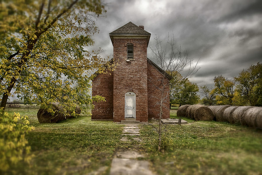 Rural Landscapes Photograph - Old Church In Fall by Garett Gabriel Rural Landscapes Photograph - Old Church In Fall by Garett Gabriel