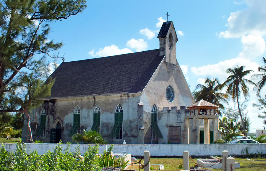 Old Church in Governors Harbour on Eleuthera Photograph by Duane McCullough