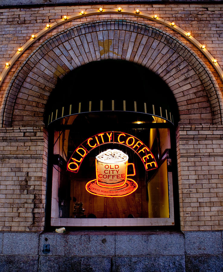 Old City Coffee Photograph by Kristia Adams