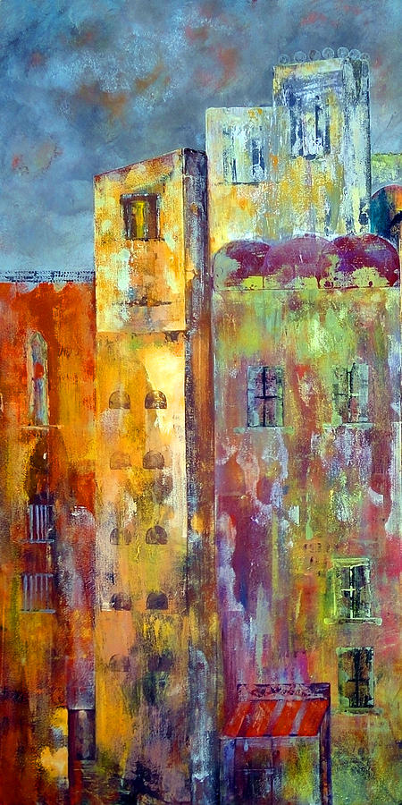City Painting - Old City East by Katie Black