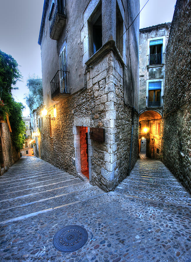 Architecture Photograph - Old city Girona by Isaac Silman