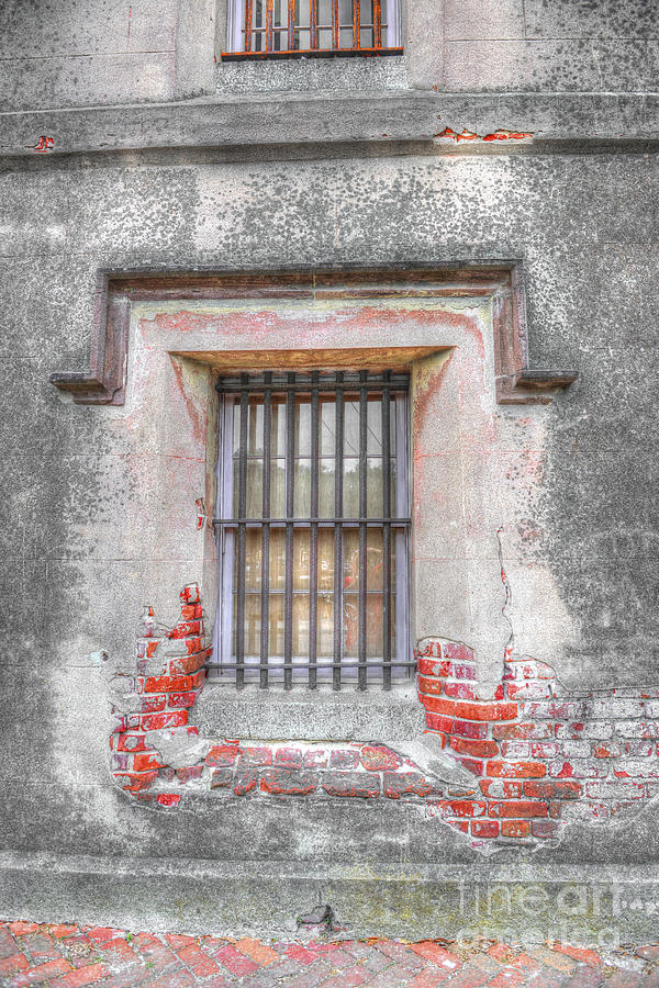 The Old City Jail Window CHS Photograph by Dale Powell