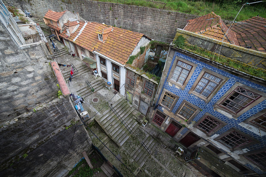 Old City of Porto in Portugal from Above Photograph by Artur Bogacki