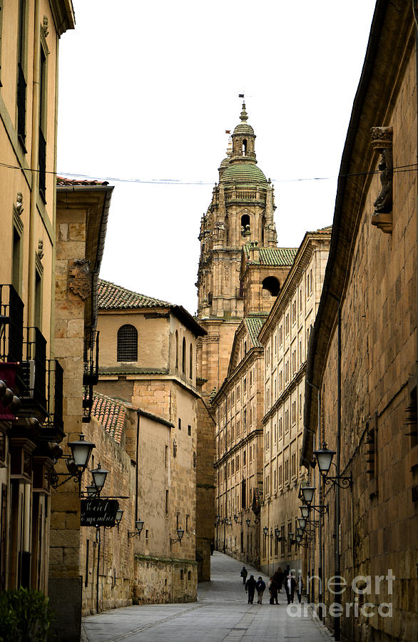 Old city of Salamanca Spain Photograph by Perry Van Munster