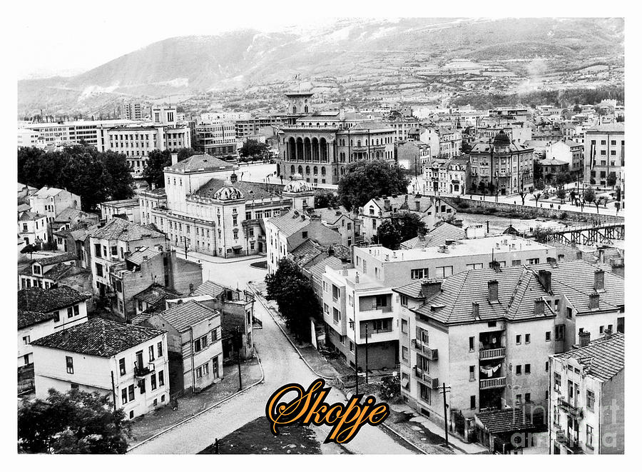 Old World Skopje Photograph by Norman Gabitzsch