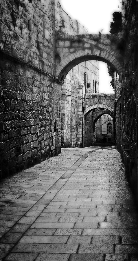 Old Street In Israel Photograph by Doc Braham