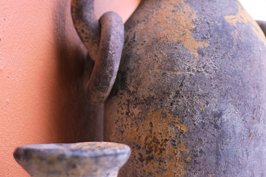 Pot Photograph - Old clay pots by Robert Bascelli