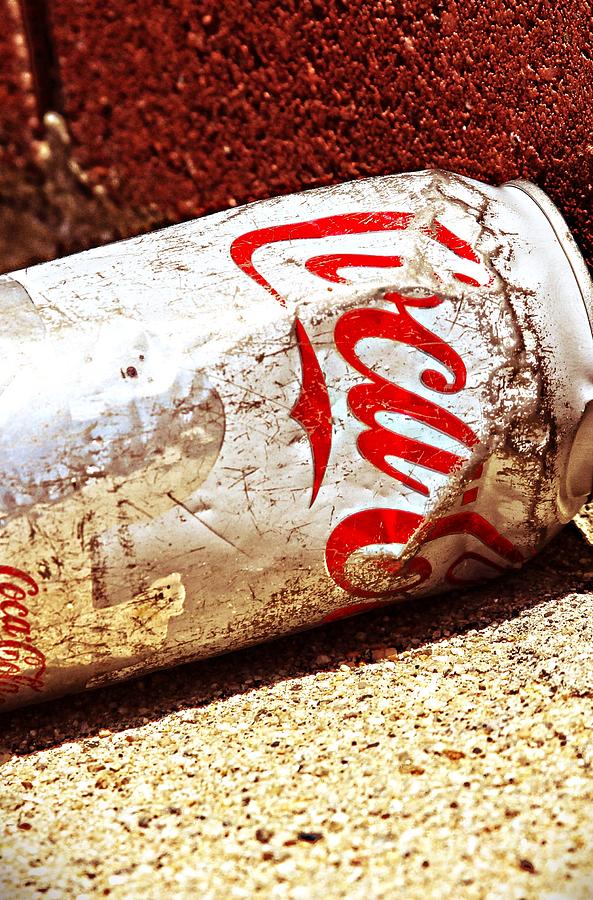 Old Coke Can Photograph by Michael Hope
