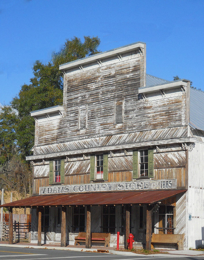 Old Country Store Photograph by Judy Hall-Folde