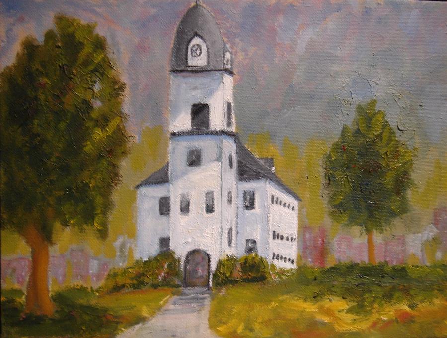 Old Courthouse Painting by Michael Lynn Brown